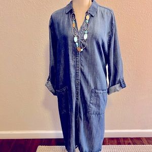 Loft denim dress xxl